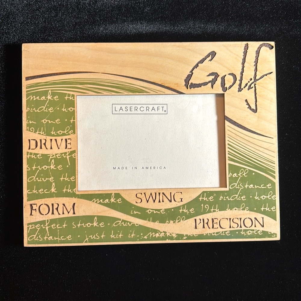 Lasercraft Golf Photo Frame